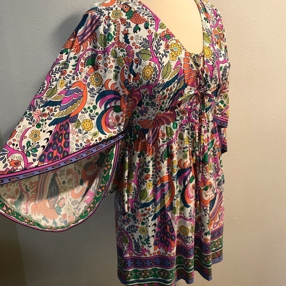 TRINA TURK swim tunic coverup multi color/purpose - Picture 6 of 7